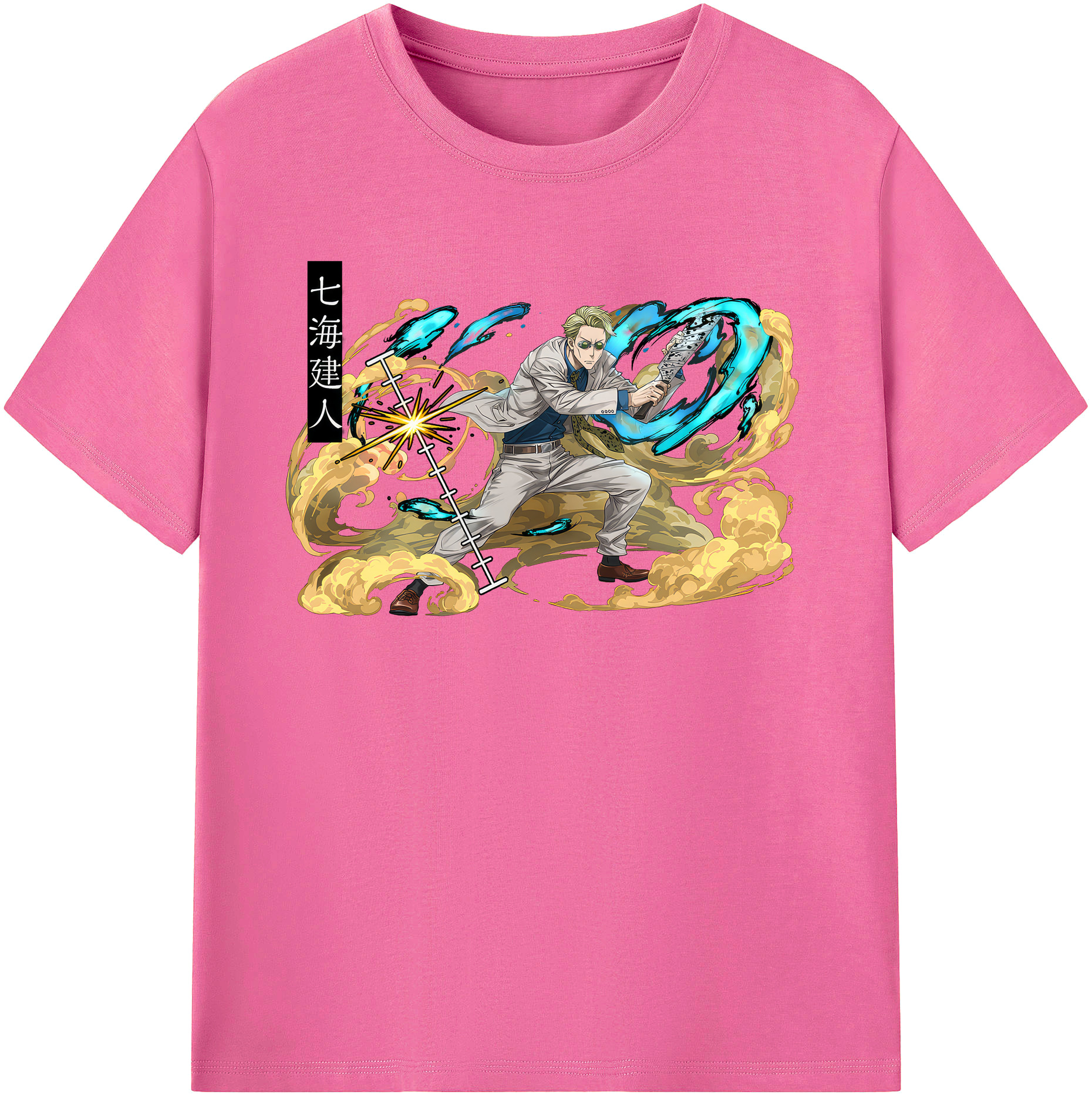 （画像用） 呪術廻戦 Jujutsu Kaisen レディースカジュアルプリントTシャツ（綿100％）